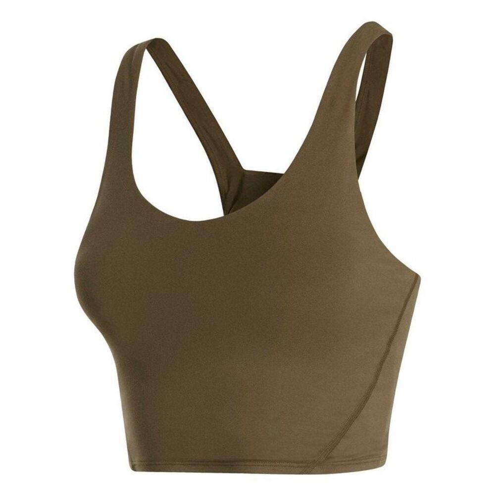 The North Face Womens/Ladies Jaida Cut-Out Back Sports Bra / Green